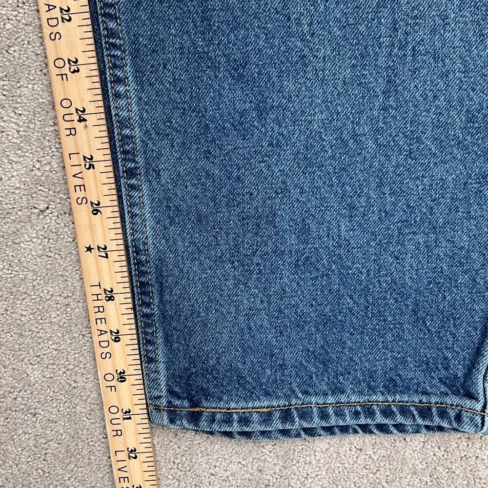 Levis 545 Jeans Men ACTUAL W38 L31 Blue Loose Fit Classic Denim Bat Wing NWT VTG